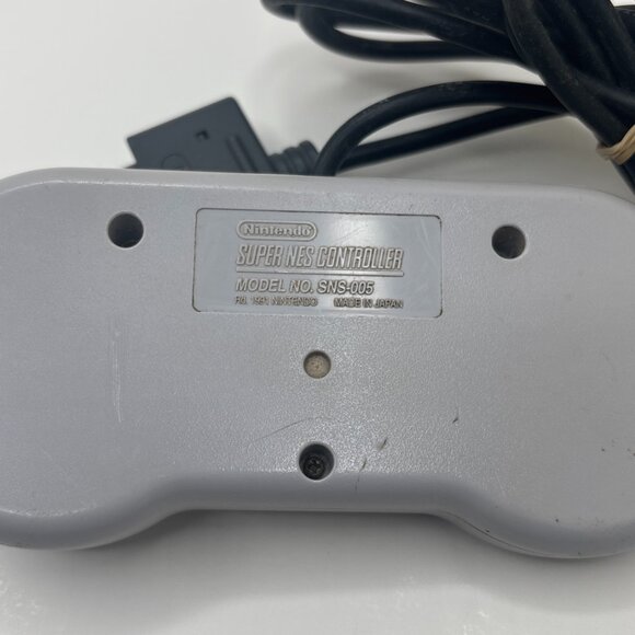 OEM Gray Nintendo Super Nintendo SNES Controller SNS-005 - Picture 7 of 7